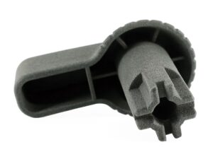 SLS 3D Printed Formlabs Nylon PA 12 L-shaped Connector Knob Shifter Prototype