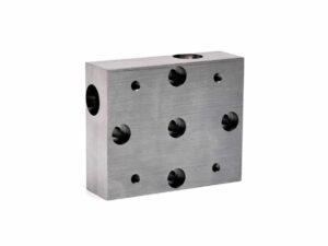 CNC Milled Aluminum 6061 Hydraulic Valve Manifold