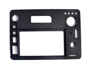 CNC Milled and Powder Coated Panel Aluminum 6061 Wall Mount Bracket