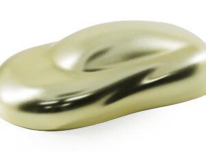 Injection Molded Electroplated ABS Golden Car Shell
