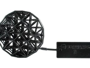 MJF 3D Printed TPU Strut Lattices Vapor Smoothed Dyed Black