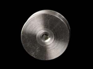 CNC Turned Aluminum 6061 Miniature Belt Pulleys Batch Production