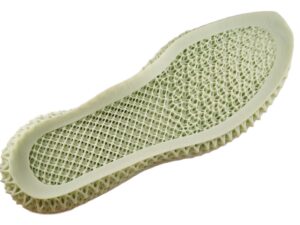 Mass Production DLP 3D Printed EPU Resin Sneaker Shoe Soles