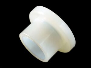 Spin Cast White PU Bearing Bushing Flanged Sleeves