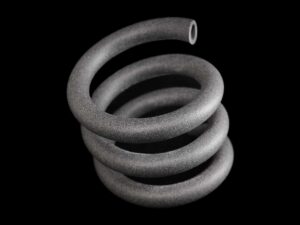 MJF 3D Printed PP Spring with Raw Finishing