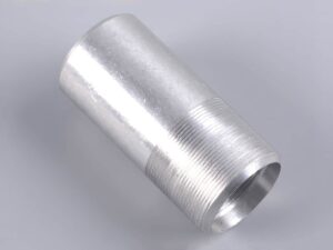 CNC Turned SS316L Orifice Extension with Threading Connection