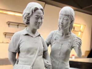 MJF 3D Print HP Nylon Citizens’ Scaled-down Group Statues