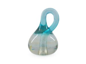 PolyJet 3D Printed Clear Resin Klein Bottle Miniature