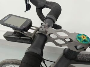 DMLS 3D Printed Skeletal Titanium Alloy Bike Computer Mount
