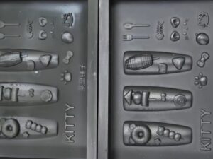 DLP 3D Printed Nail Patterns for Quick Manicure